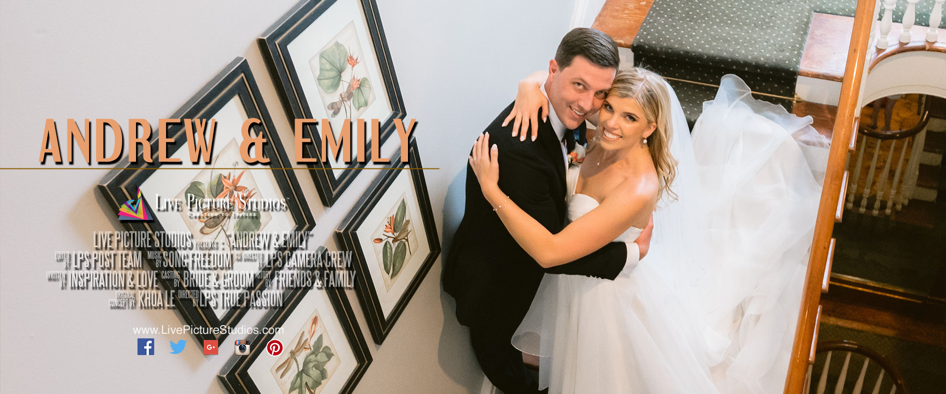 Andrew & Emily Wedding Highlight Davids Country Inn, Hackettstown NJ