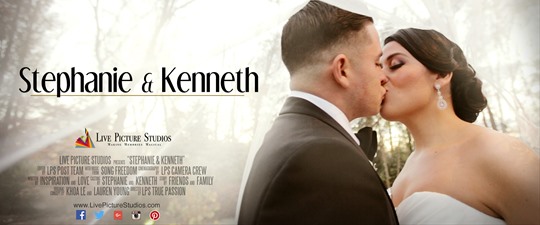 Stephanie and Kenneth Wedding Highlight