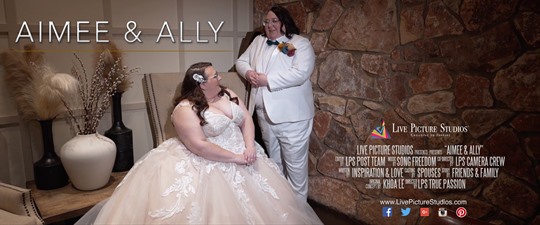 Aimee and Ally Wedding Highlight