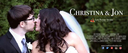  Christina and Jon Wedding Highlights