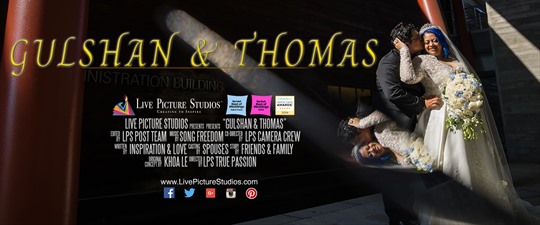 Gulshan and Thomas Wedding Highlight