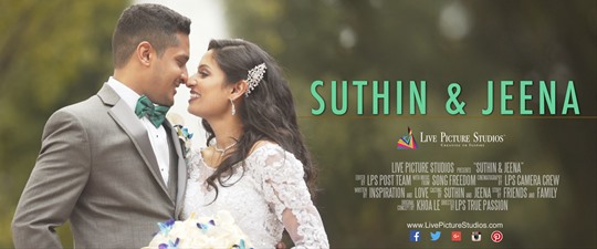 Suthin and Jeena Wedding Highlight
