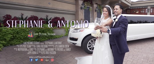 Stephanie and Antonio Wedding Highlight