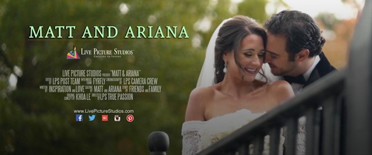 Matt and Ariana Wedding Creative Highlight