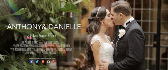 Anthony and Danielle Wedding Highlight