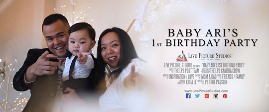 Baby Ari's 1st Birthday Party Highlight